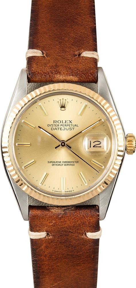 rolex mens watch leather band|genuine Rolex leather watch bands.